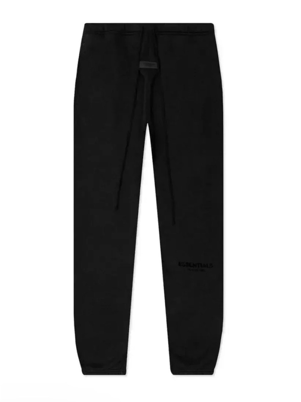 ESSENTIALS Black Men’s Fleece Joggers